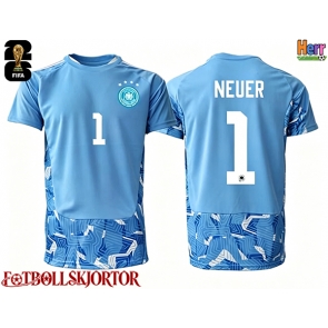 Tyskland Manuel Neuer #1 Målvakt Bortatröja VM 2026 Kortärmad